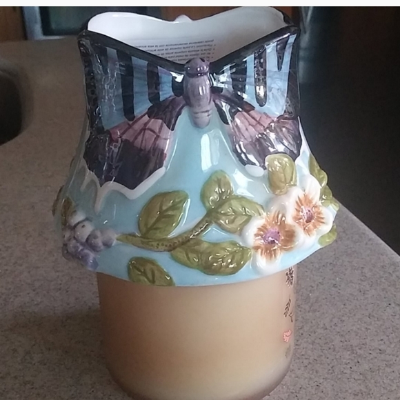 Home Interiors Spring Harmony Candle Shade - Picture 1 of 6